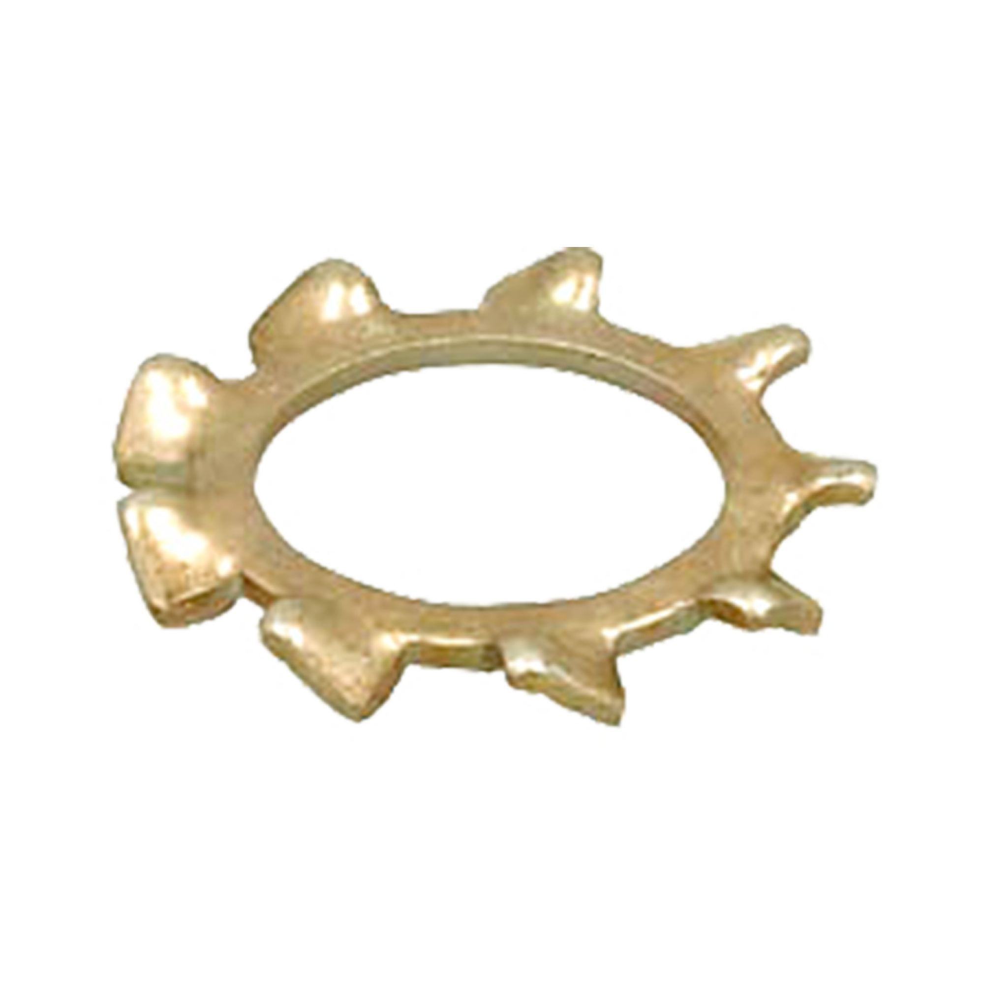 Toothed EXTERNAL Star Lock Washer DIN 6797-A Zinc Plated